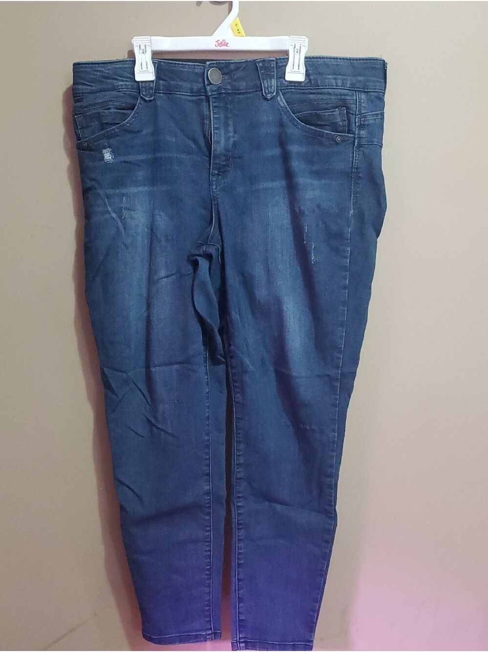 Democracy Women’s Dark Blue Stretch Skinny Jeans Size 12